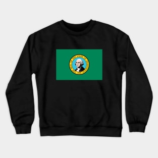 Flag of Washington Crewneck Sweatshirt